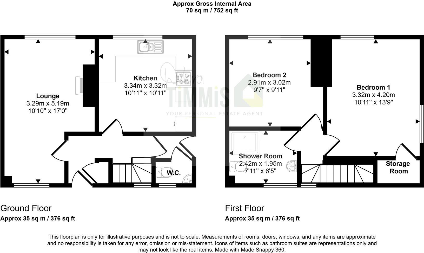 Bryant Road, Abbey Hulton, Stoke-On-Trent floorplan