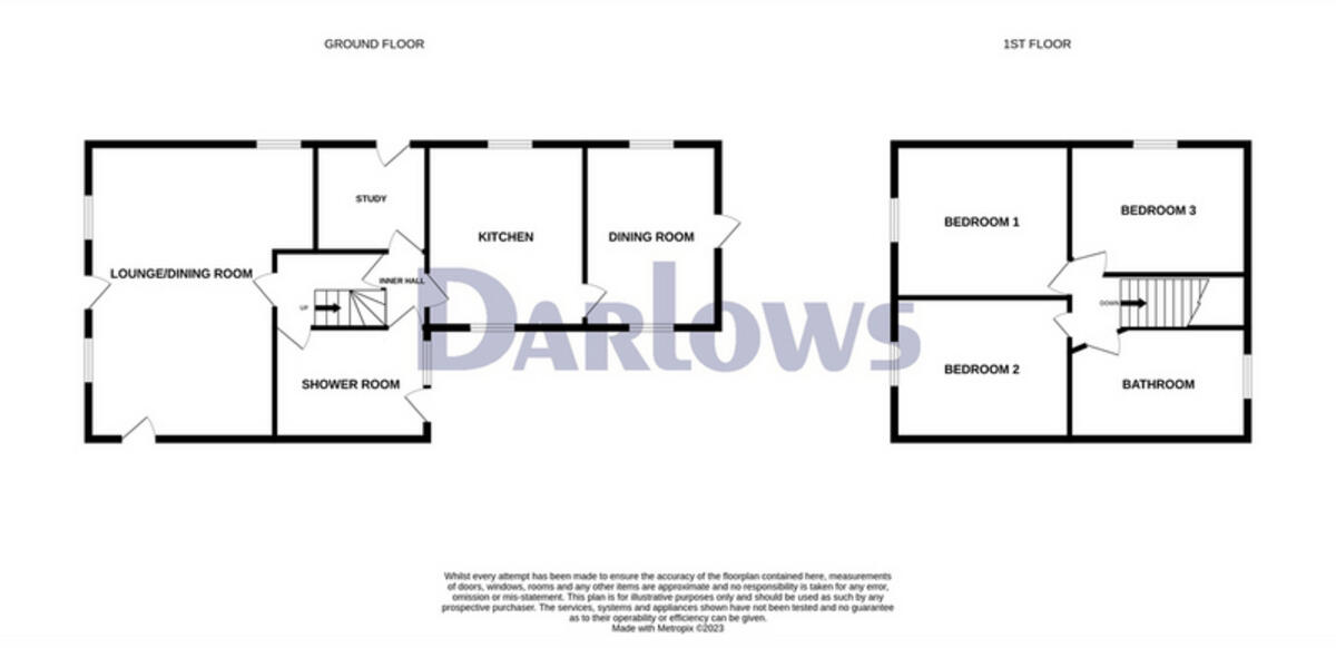 King Street, Brynmawr floorplan