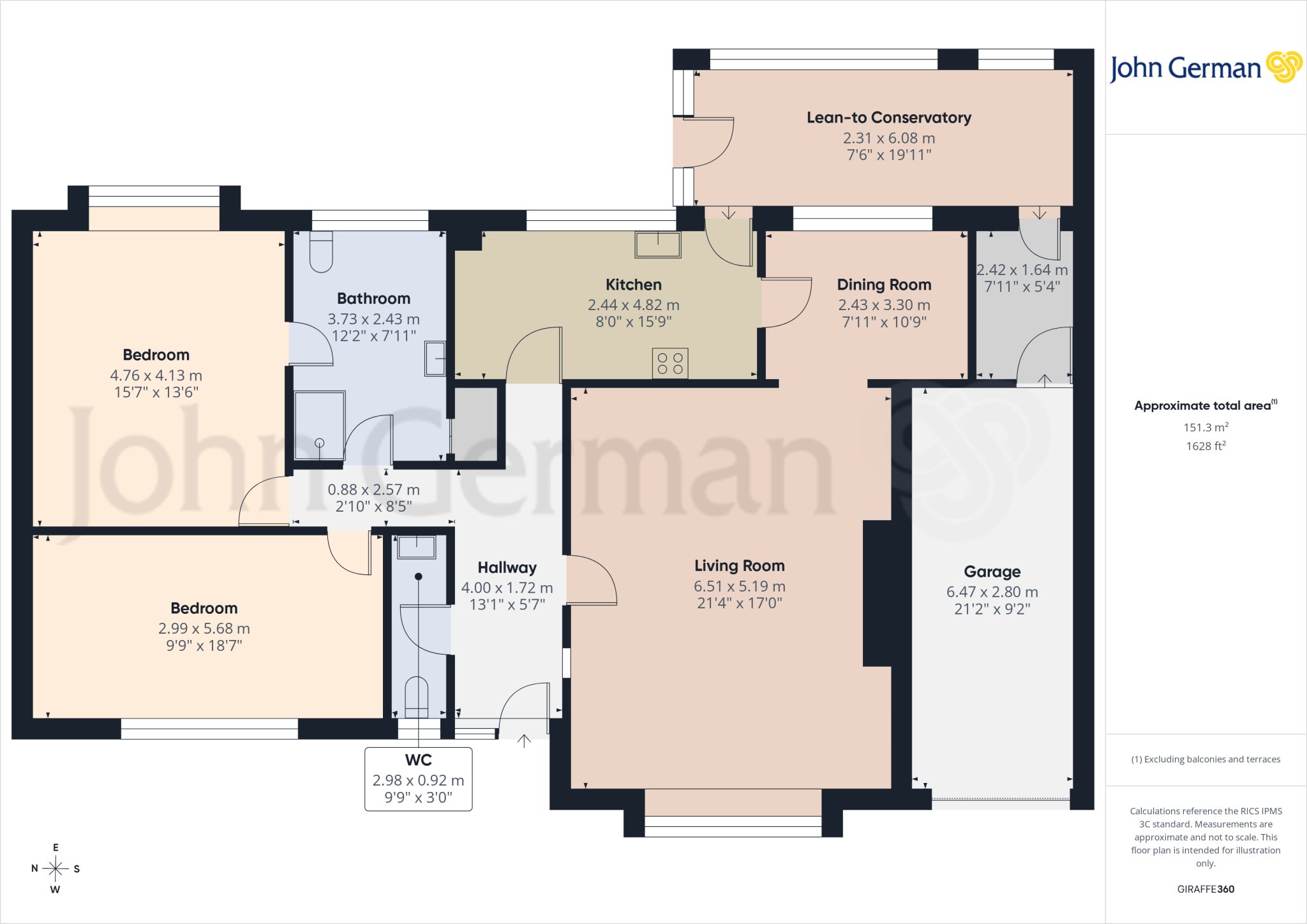 Main Road, Anslow floorplan