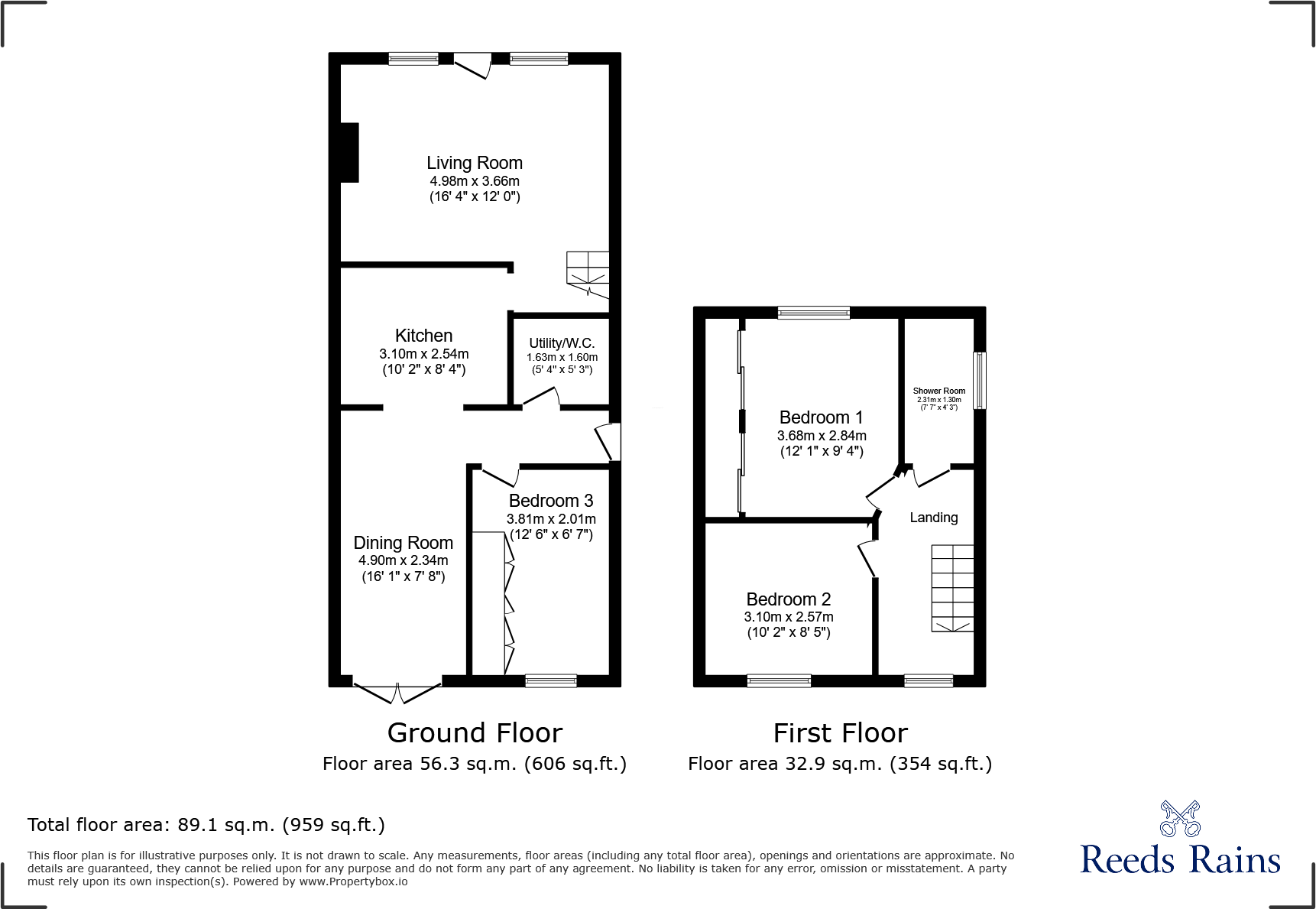 Isfryn Road, Meliden, Denbighshire, LL19 floorplan
