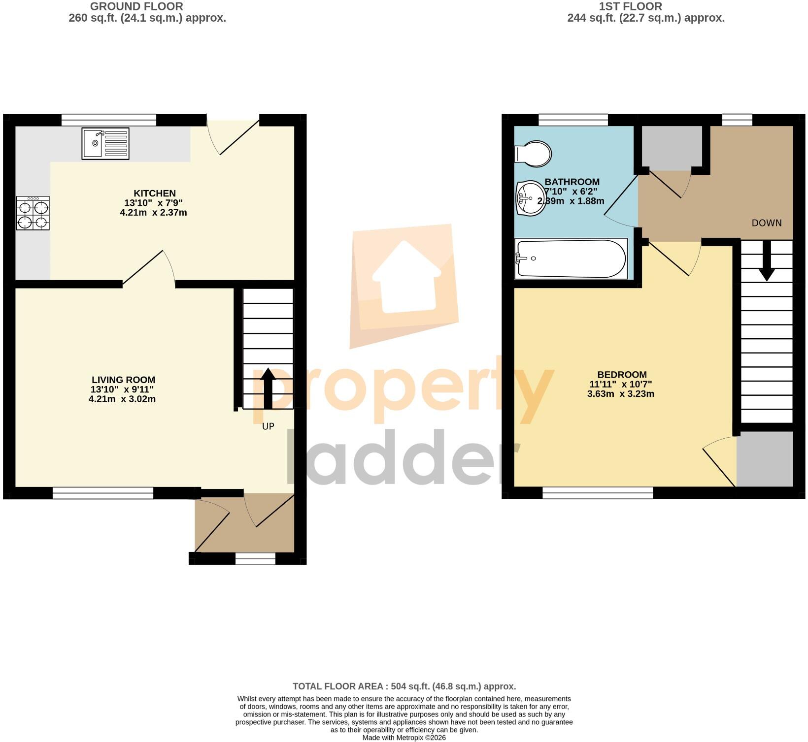 Sweet Briar Road, NR15 floorplan