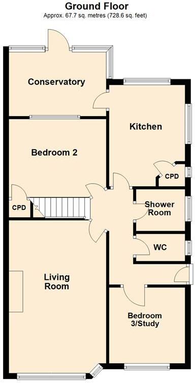 Wootton Road, Lee-on-the-solent, PO13 9HB floorplan