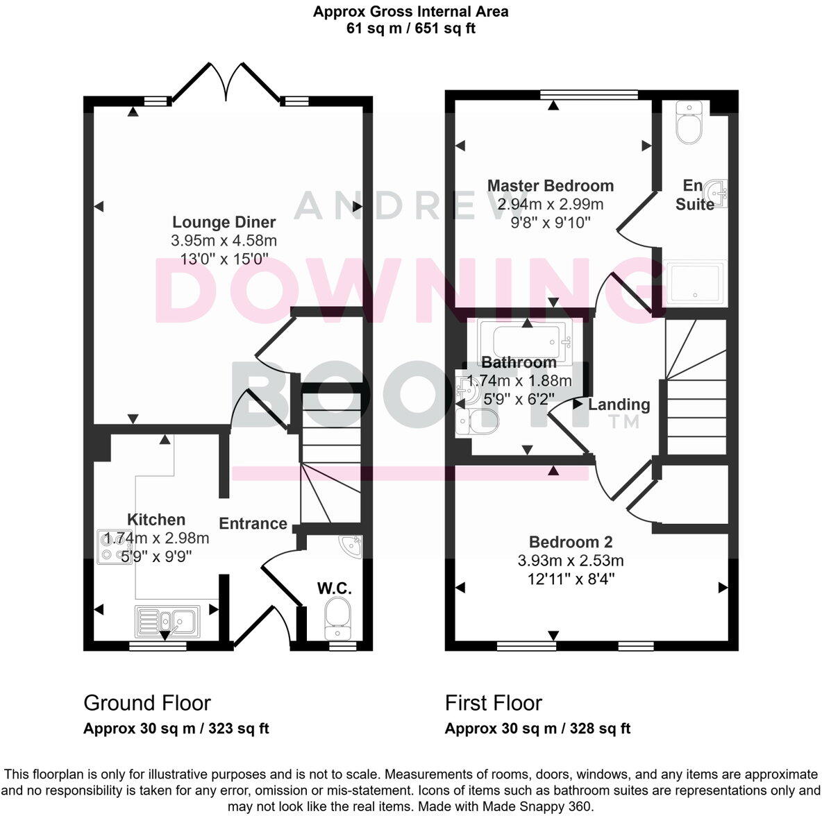 Neville Drive, Lichfield, WS14 0FF floorplan
