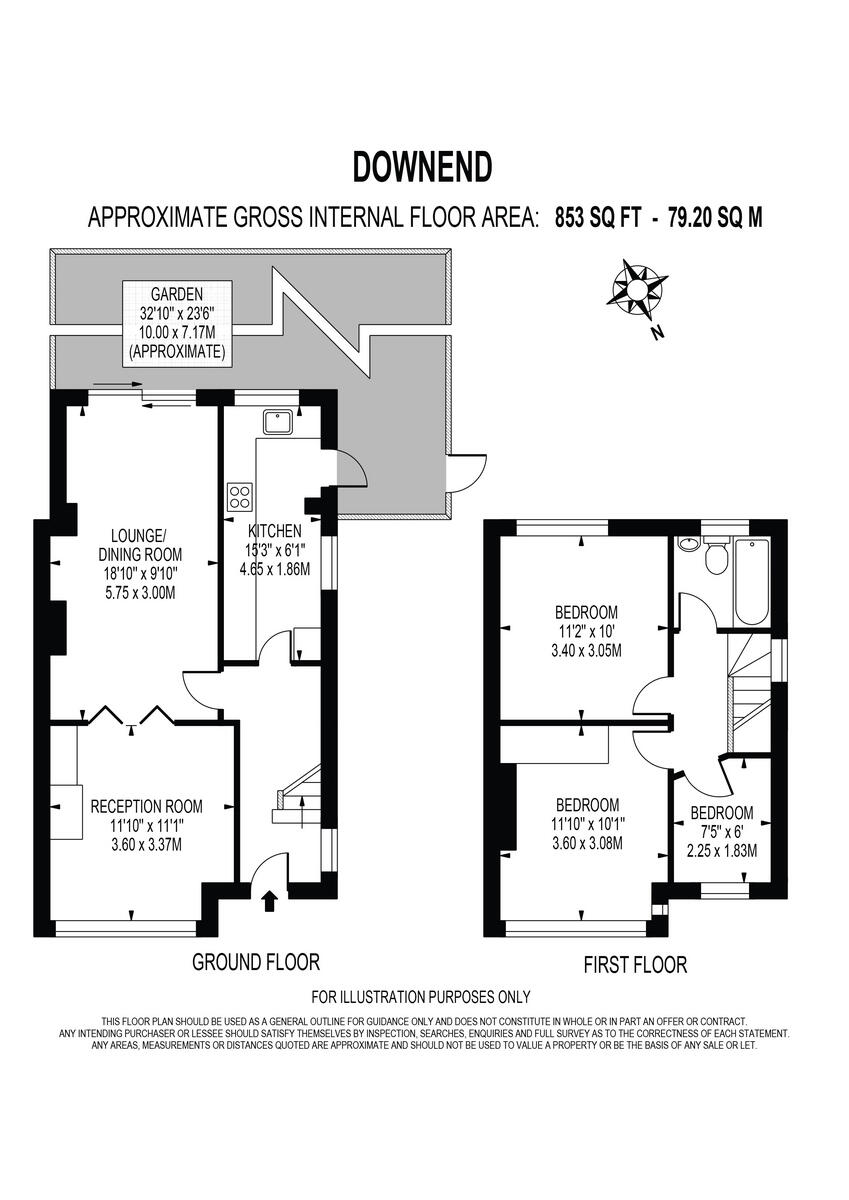 Downend, Shooters Hill floorplan