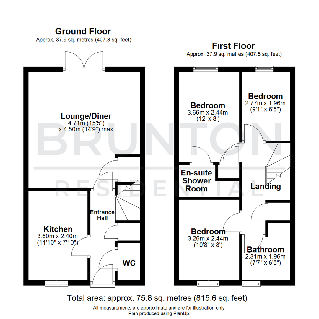 Weavers Road, Morpeth floorplan