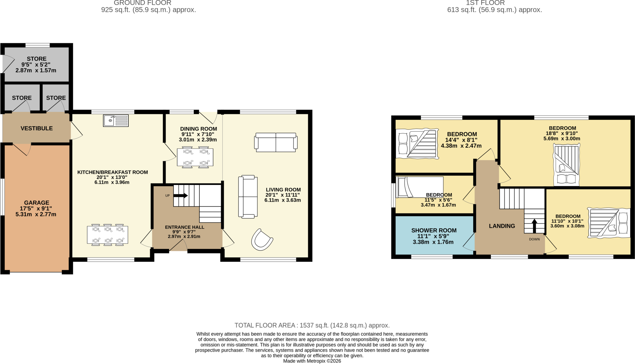 Broadhill Close, Bramhall floorplan
