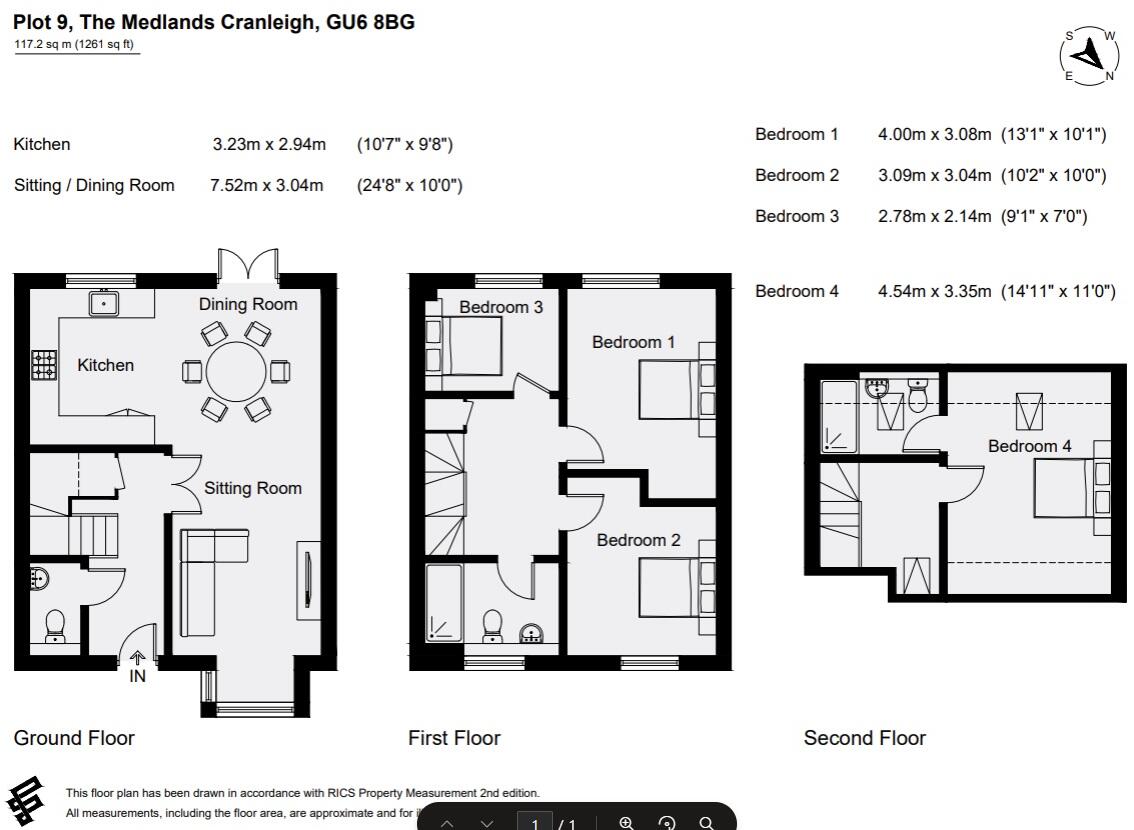 Cranleigh GU6 floorplan