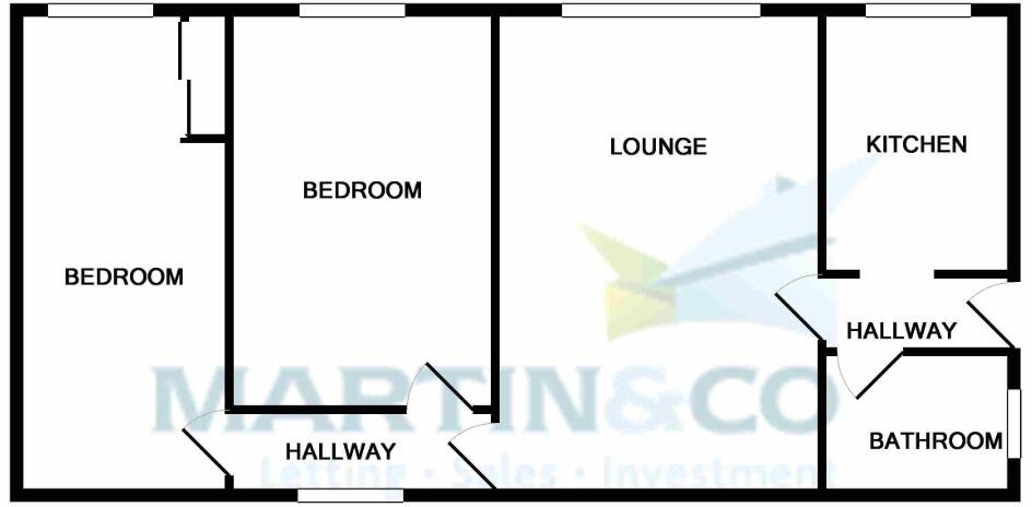 Kendall Avenue, Shipley floorplan
