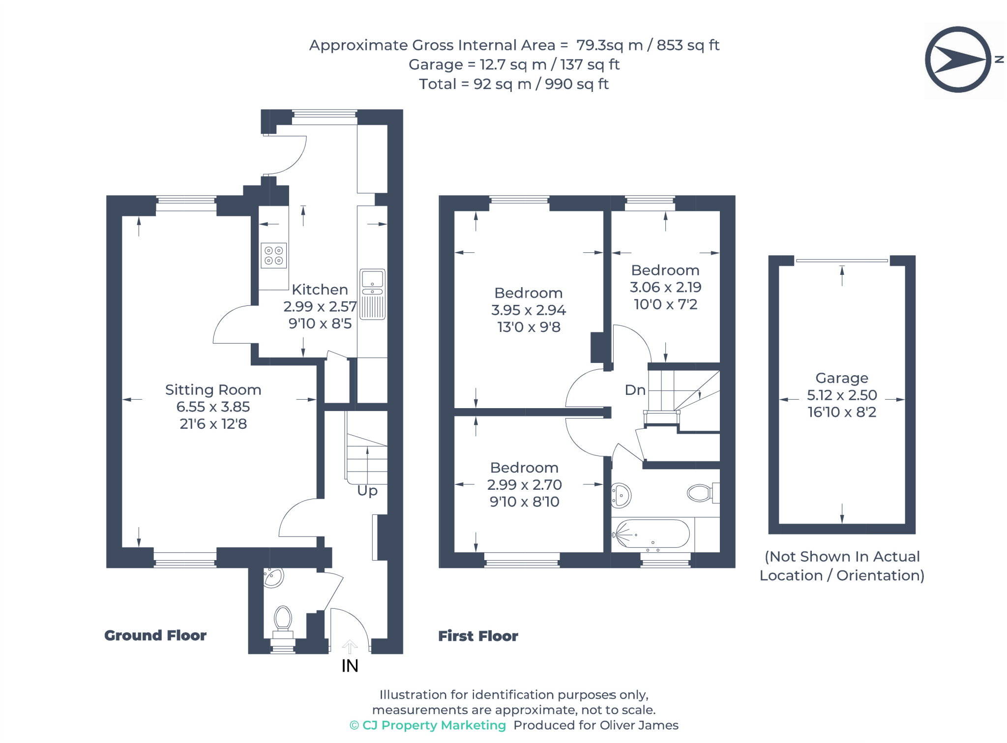 Abingdon, Oxfordshire floorplan
