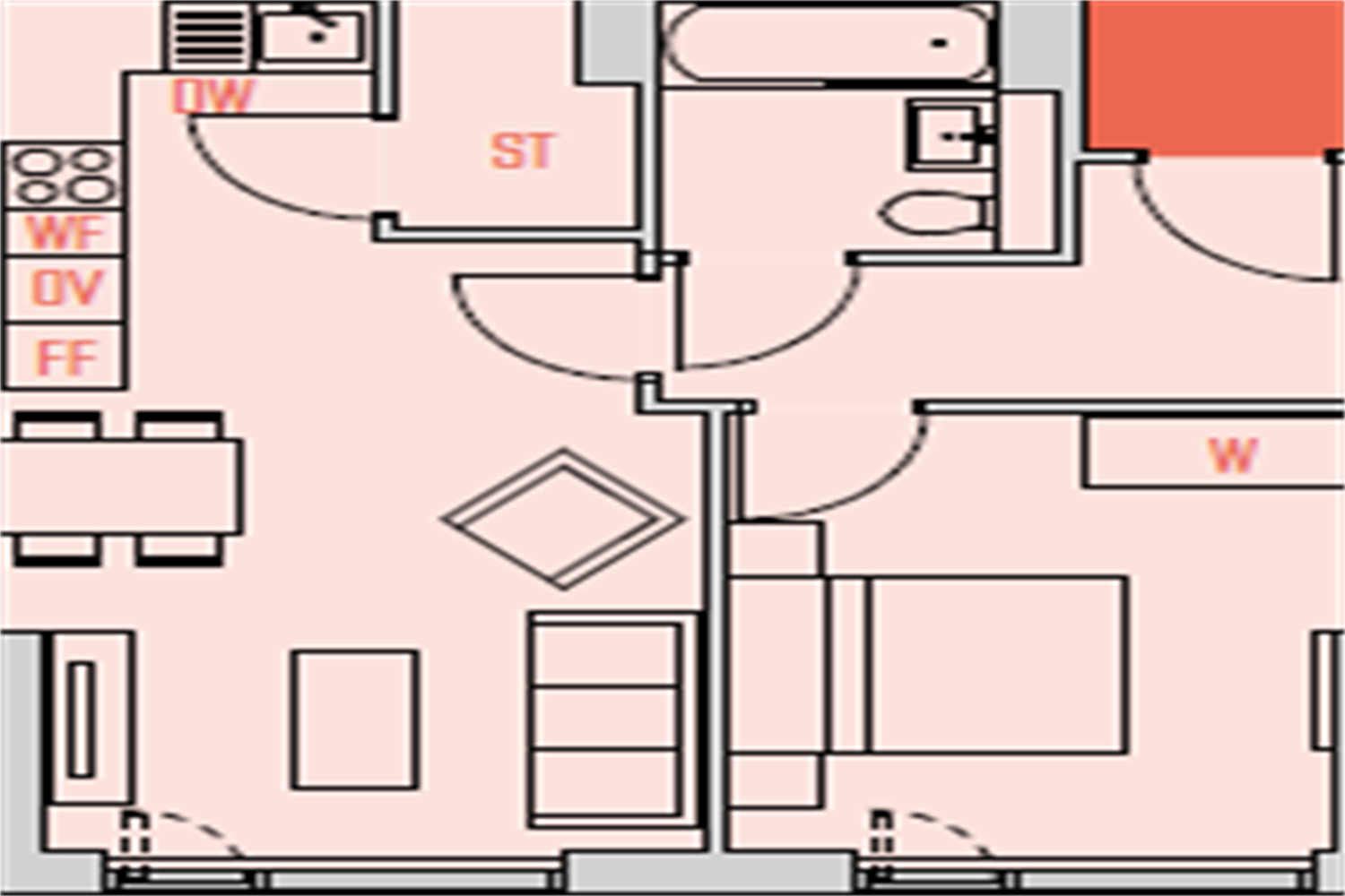Bankside, M3 floorplan