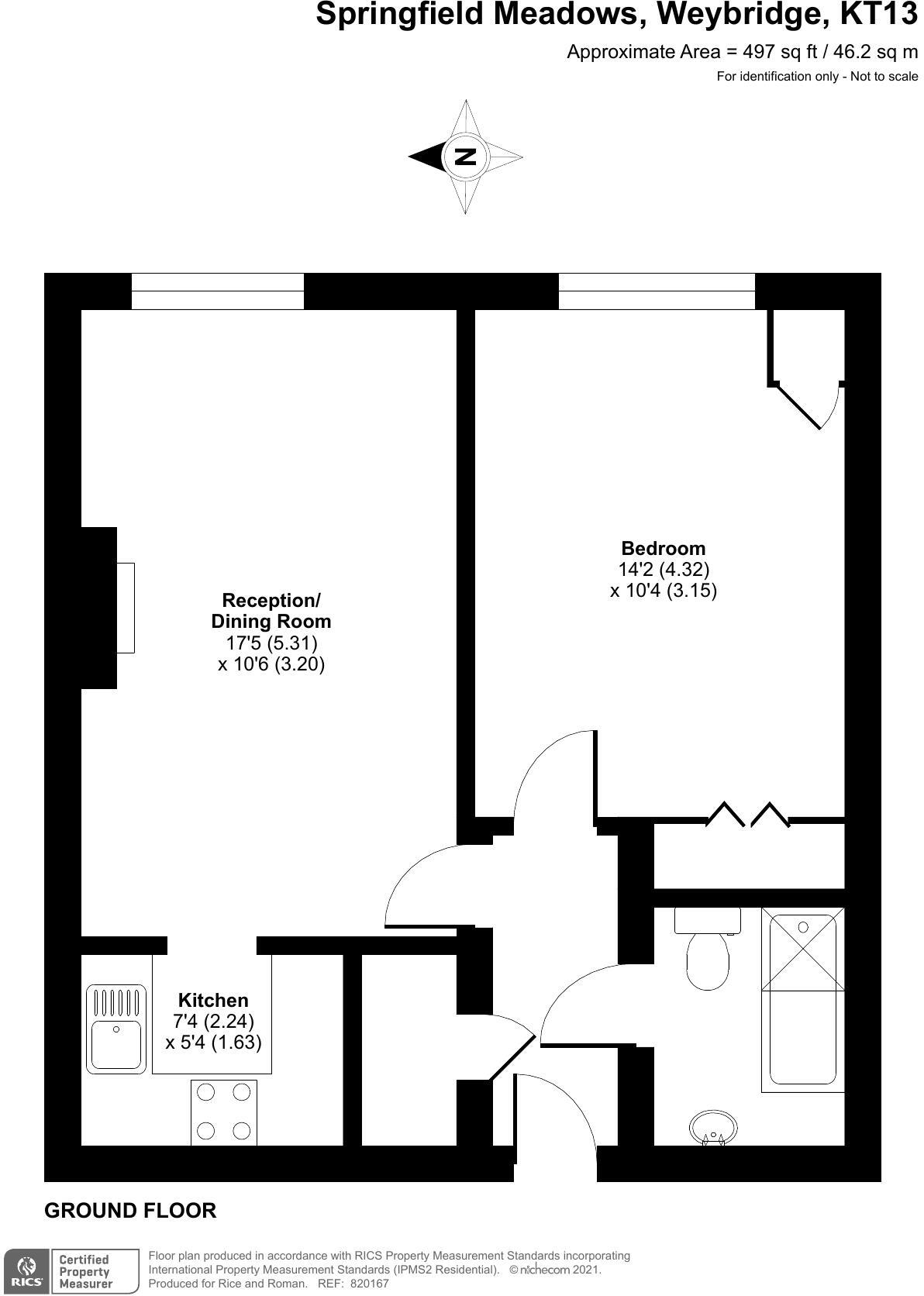 Springfield Meadow, Weybridge floorplan