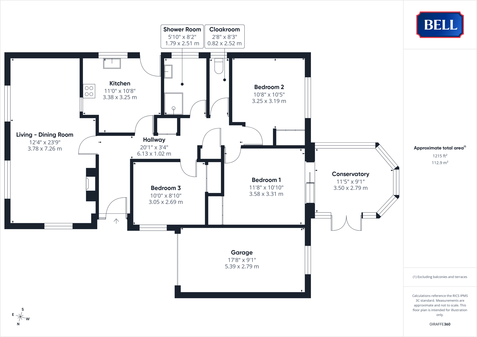 Bainview, 26 Thornton Crescent, Horncastle floorplan