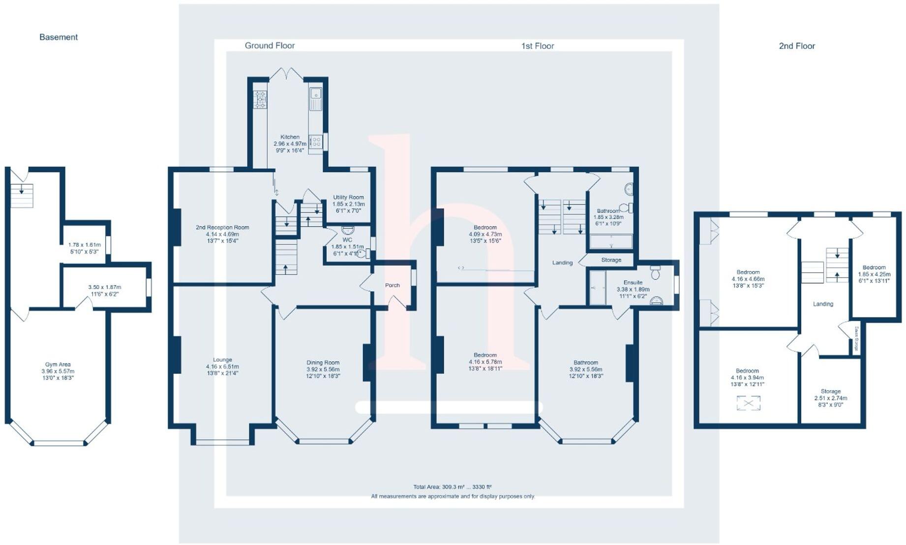 Beresford Road, Prenton, CH43 floorplan