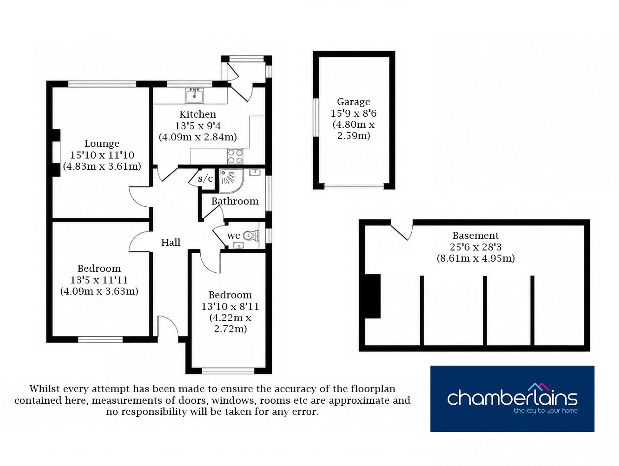 Castlewood Avenue, Newton Abbot, TQ12 floorplan
