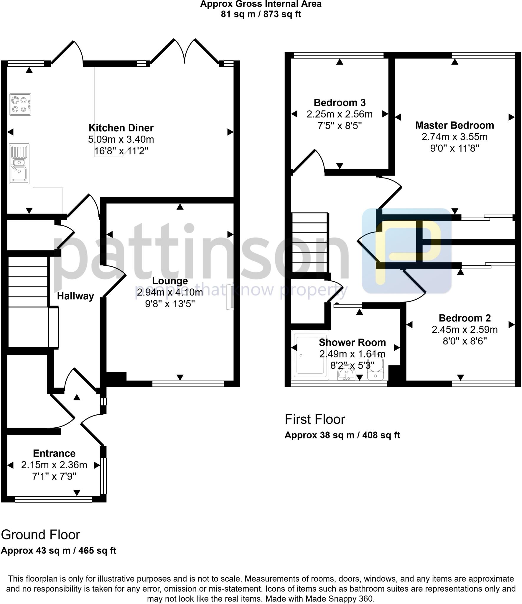 Bray Close, Wallsend, Tyne and Wear, NE28 9RJ floorplan