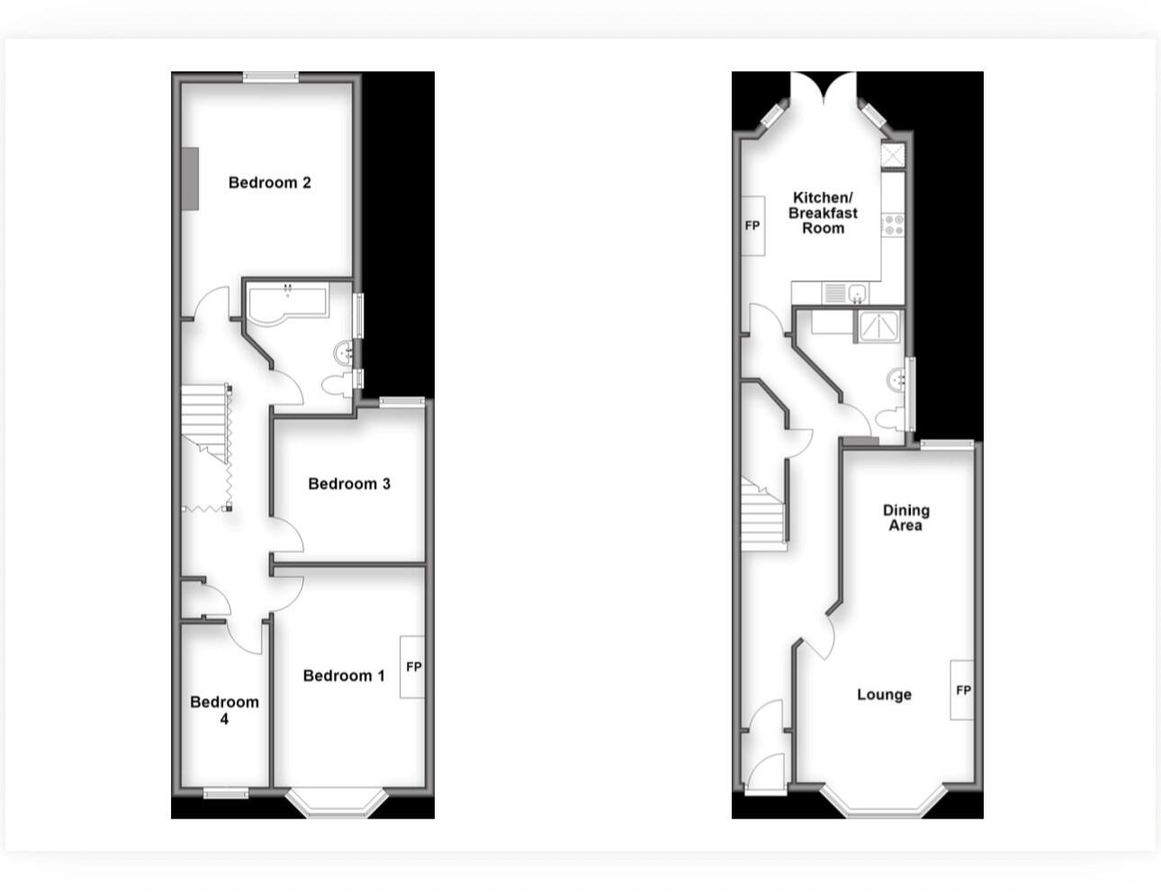 Stanhope Road Deal CT14 floorplan