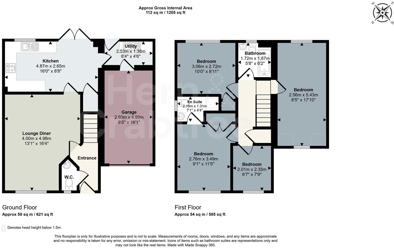 Treseder Way, Park View Grove, Cardiff floorplan