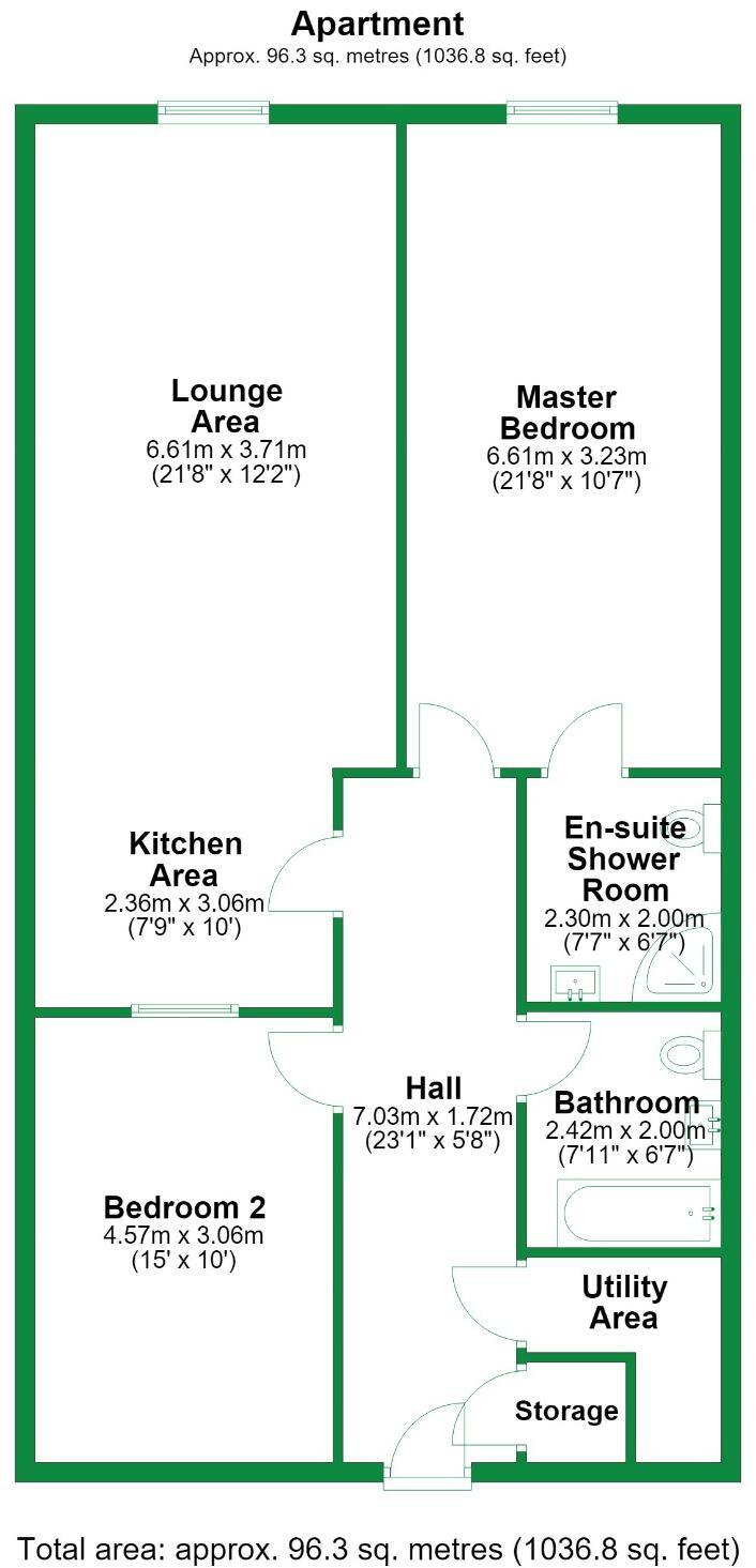 Northlight Apartments, Northlight Parade, Brierfield, Lancashire, BB9 floorplan