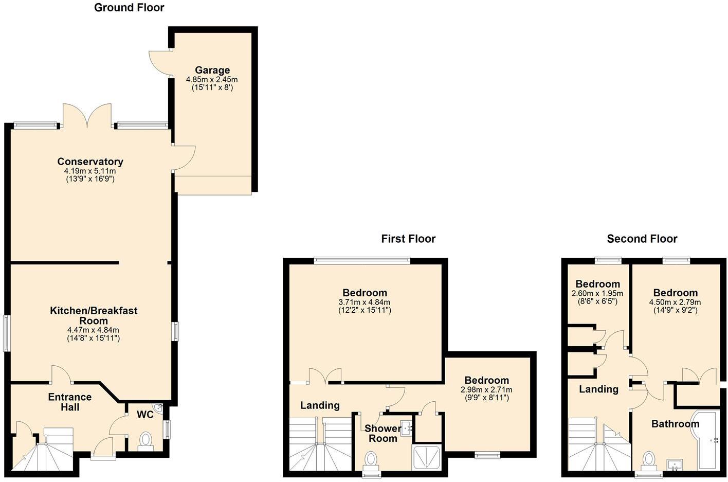 Coxon Drive, Chafford Hundred floorplan