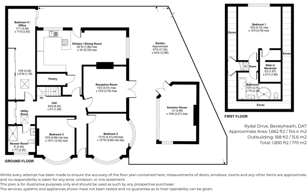 Rydal Drive, Bexleyheath, DA7 floorplan