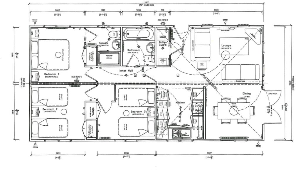 Cardigan View Holiday Park, Beach Road, Morfa Bychan floorplan