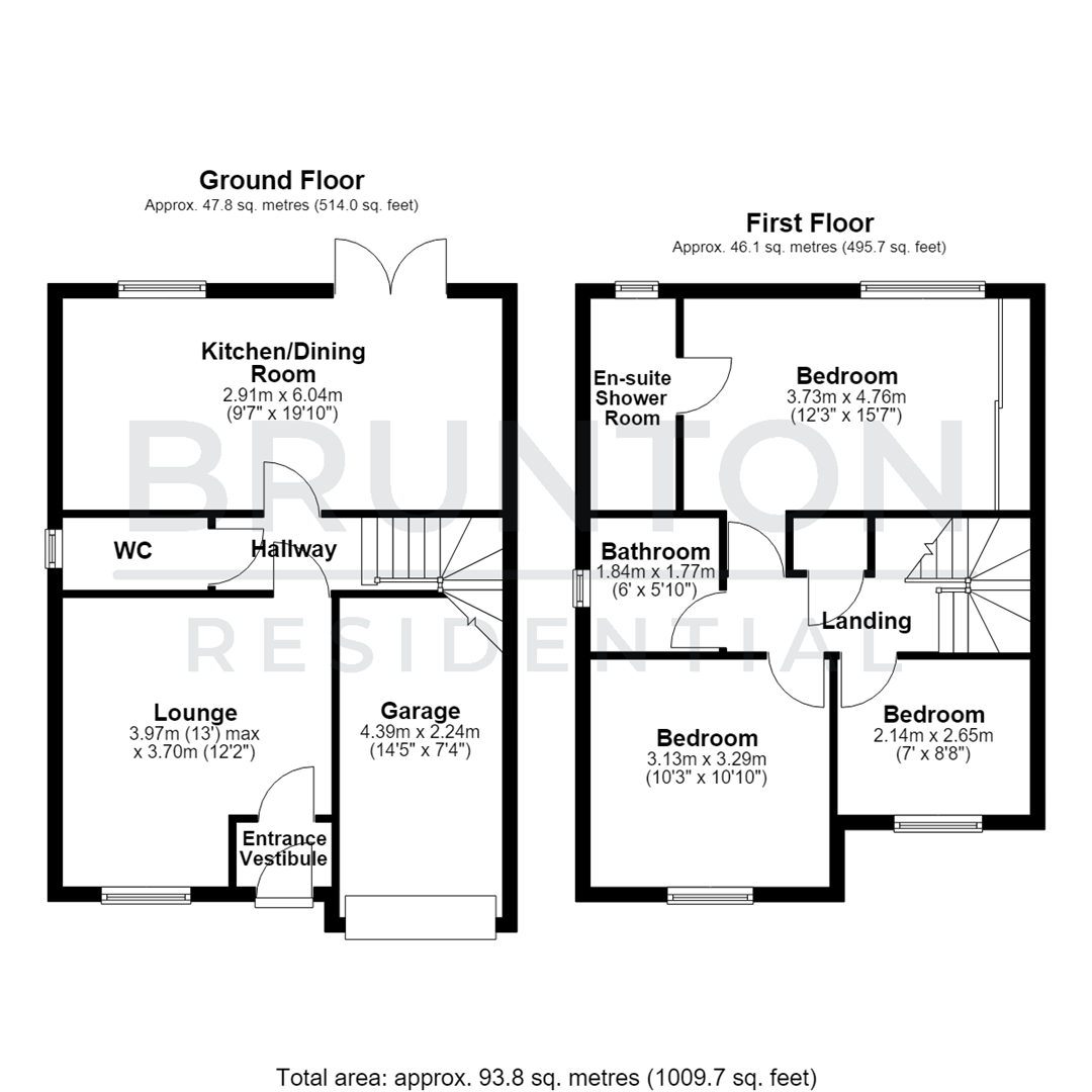 Rowchester Way, Holystone, Newcastle Upon Tyne, NE27 floorplan