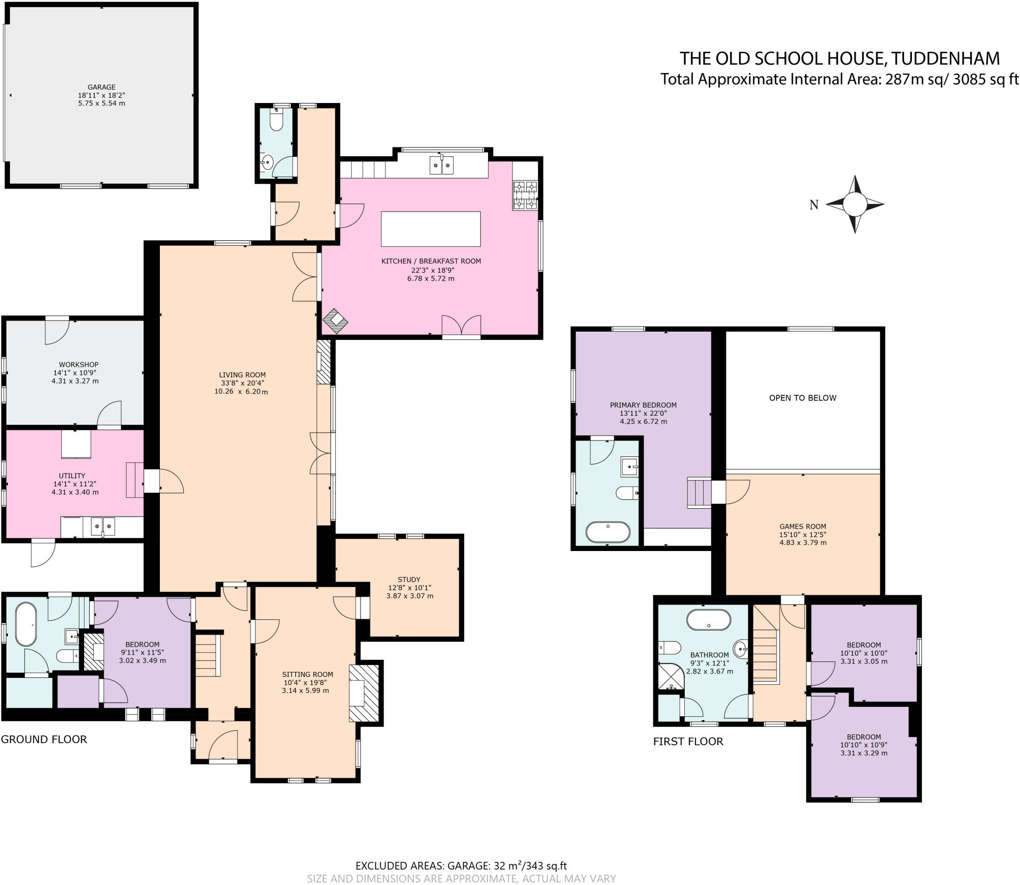 Tuddenham, Ipswich, Suffolk, IP6 floorplan