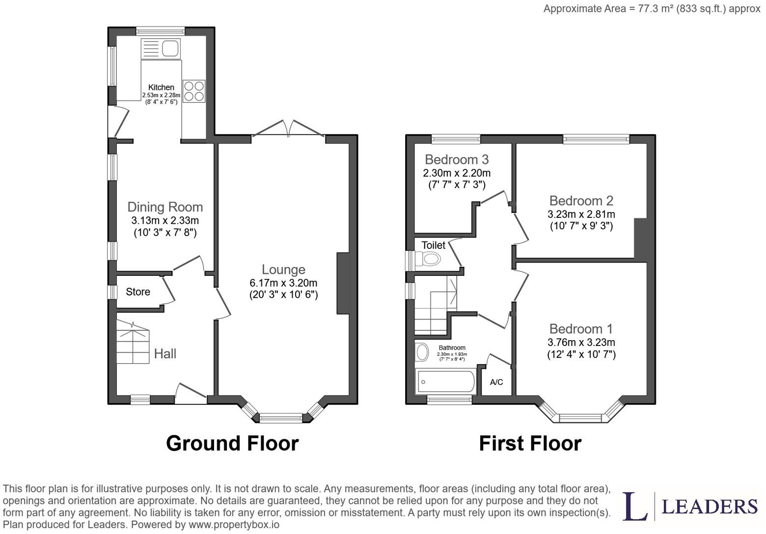 Davenport Avenue, Crewe, Cheshire, CW2 floorplan