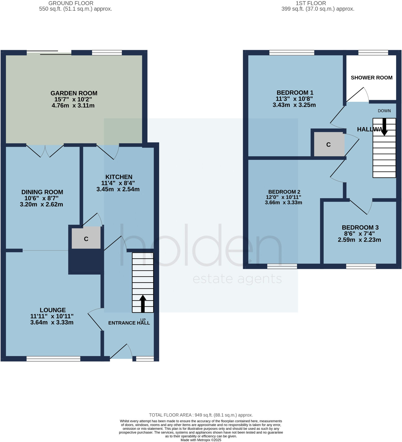 Sassoon Way, Maldon floorplan