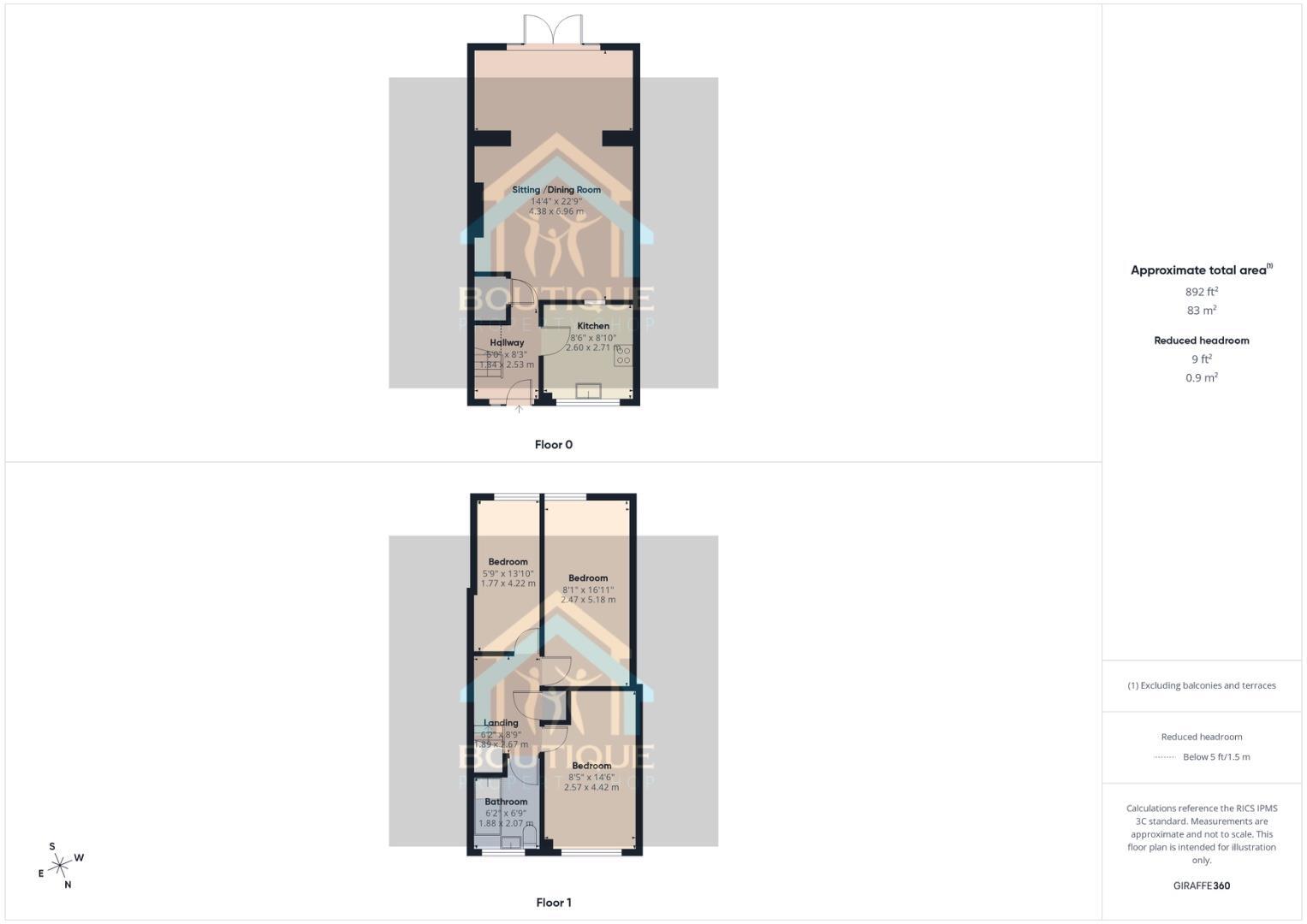 Easton Road, Bridlington floorplan