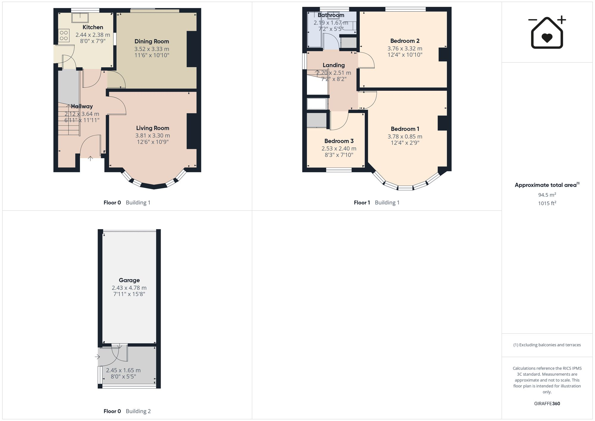 Glenview Crescent, Tenby, SA70 floorplan