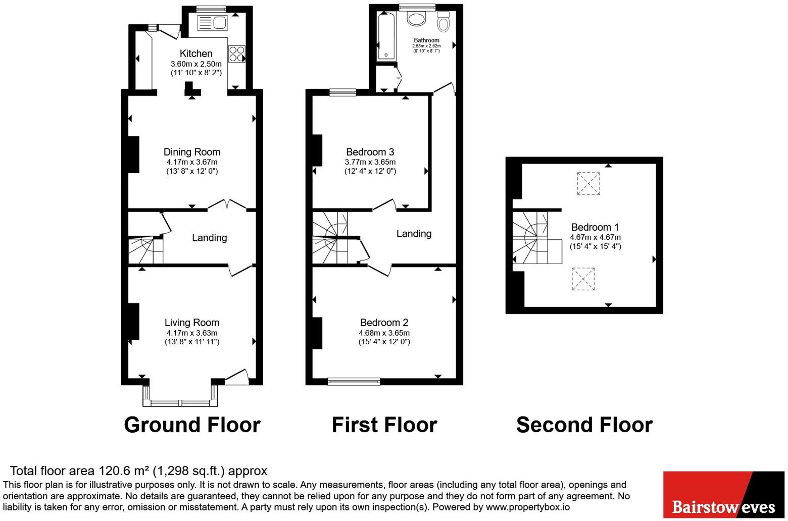 Portland Road, Hucknall, Nottingham, Nottinghamshire, NG15 floorplan
