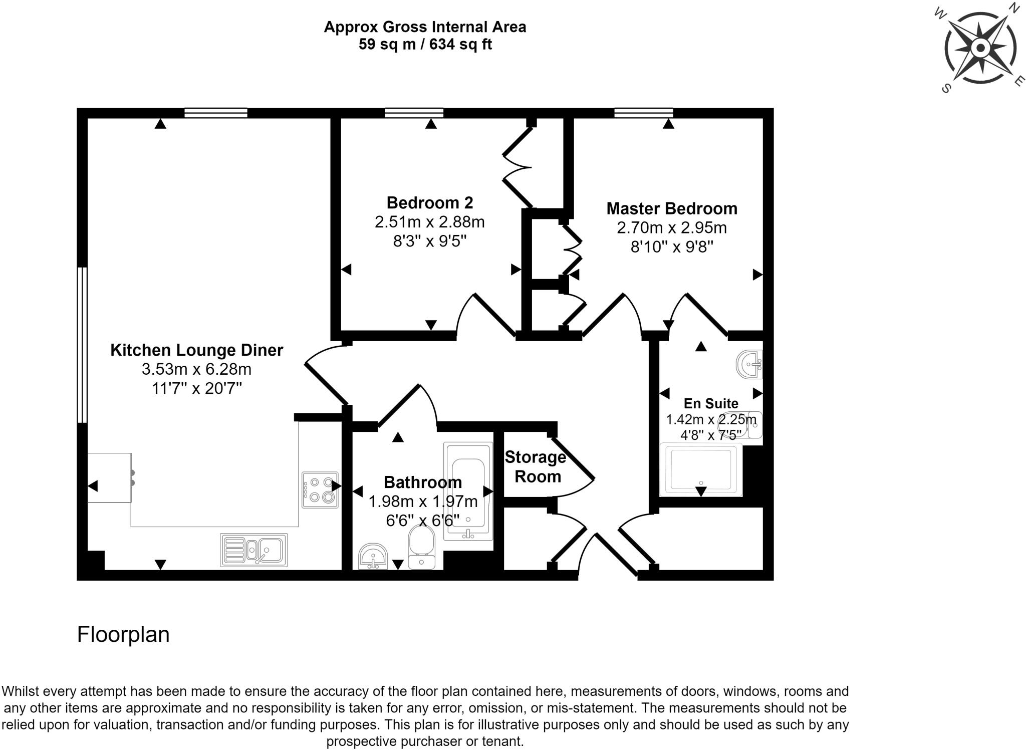 Rowan Road, Houghton Conquest, Bedford, MK45 floorplan
