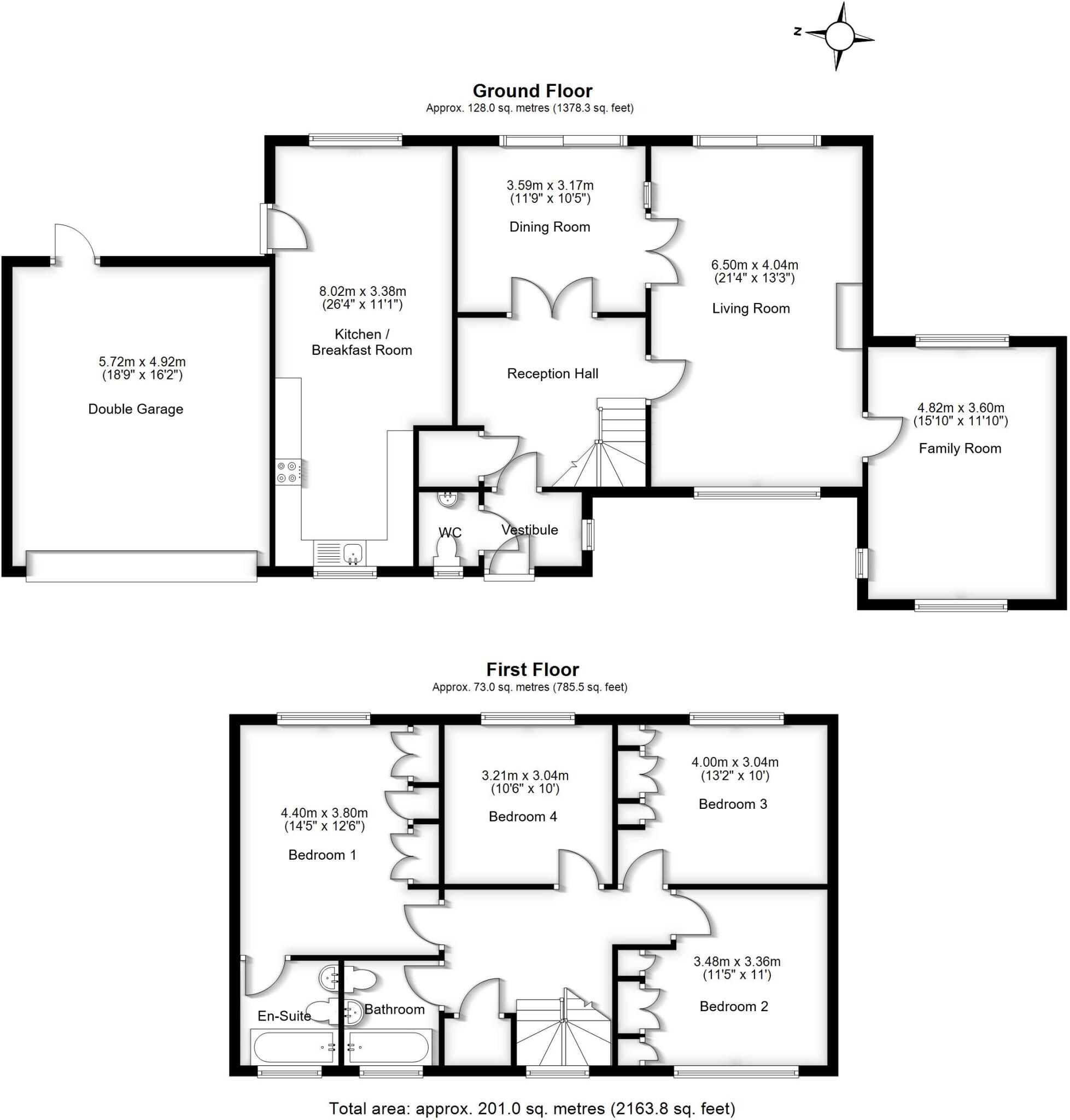 Deards Wood, Knebworth, Hertfordshire, SG3 floorplan