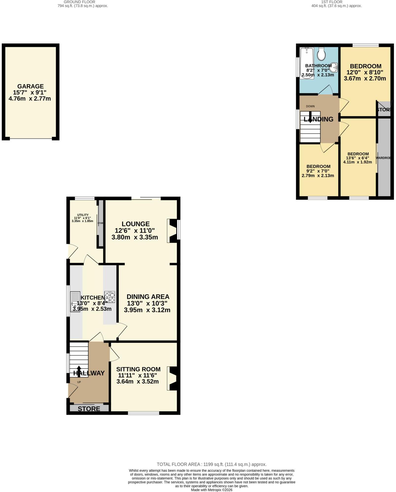 Brookhurst Avenue, Bromborough floorplan