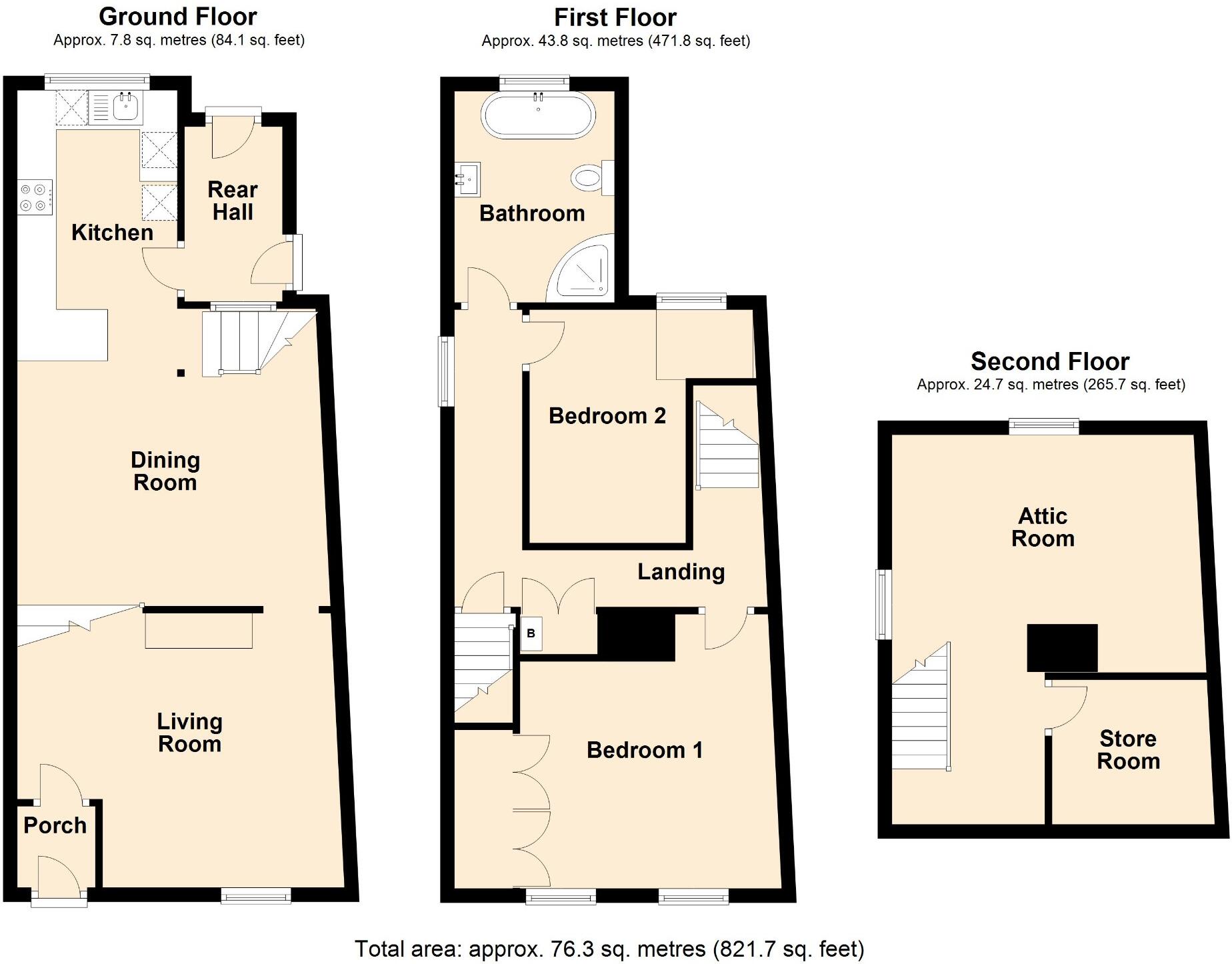 Hill Street, Hilperton floorplan