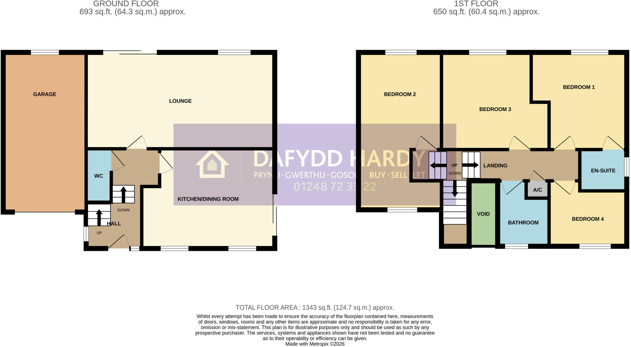 Euston Road, Bangor, Gwynedd, LL57 floorplan