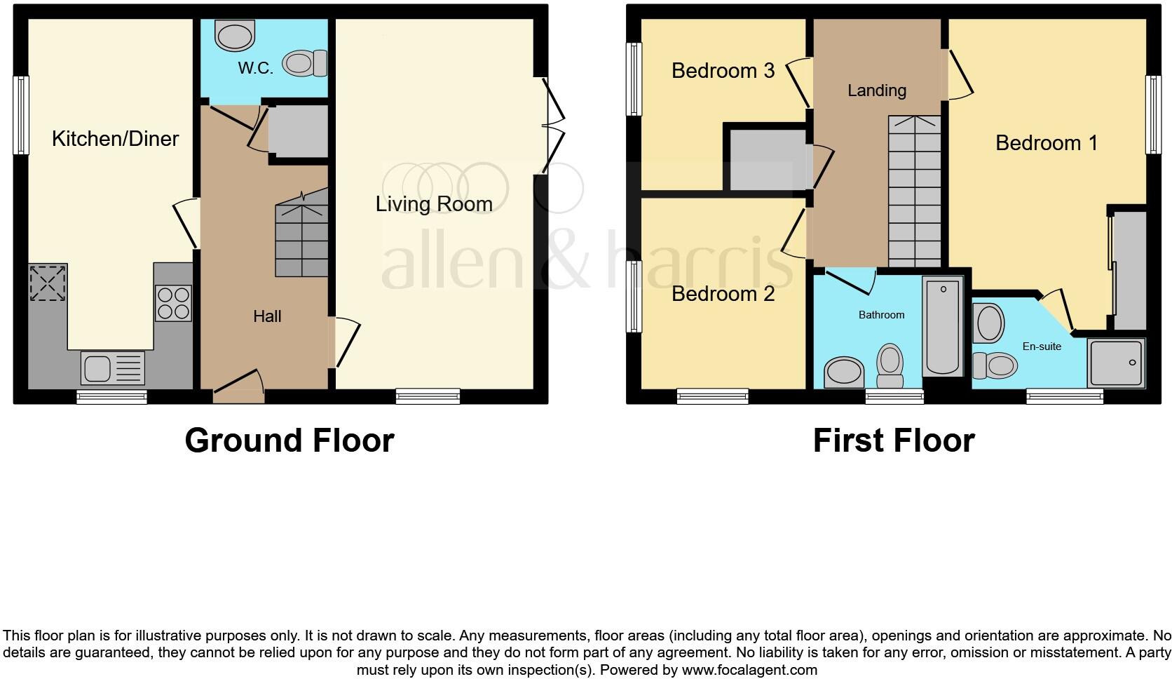 Damson Drive, DIDCOT floorplan