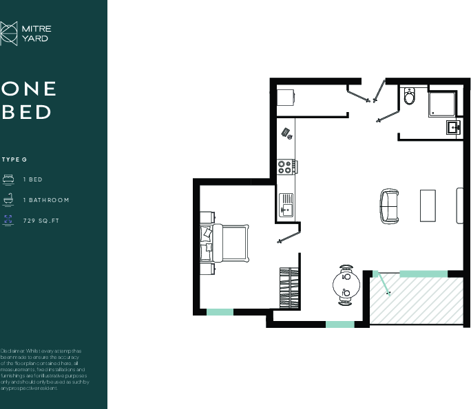 E-2001, Mitre Yard, 104-106 Scrubs Lane, London, NW10 floorplan