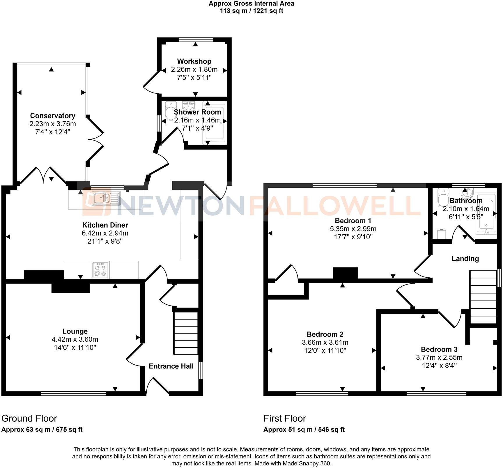 Spencer Avenue, Stanground, Peterborough, PE2 floorplan