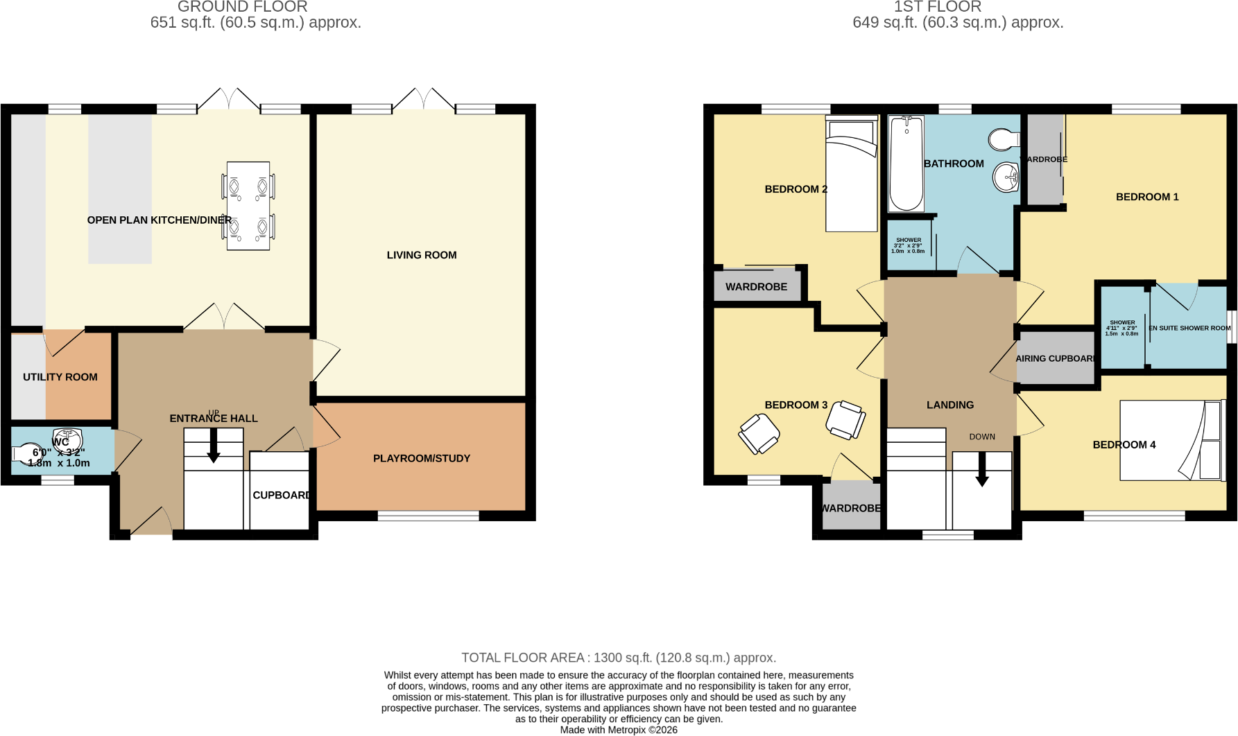 London Road, Attleborough, Norfolk, NR17 floorplan