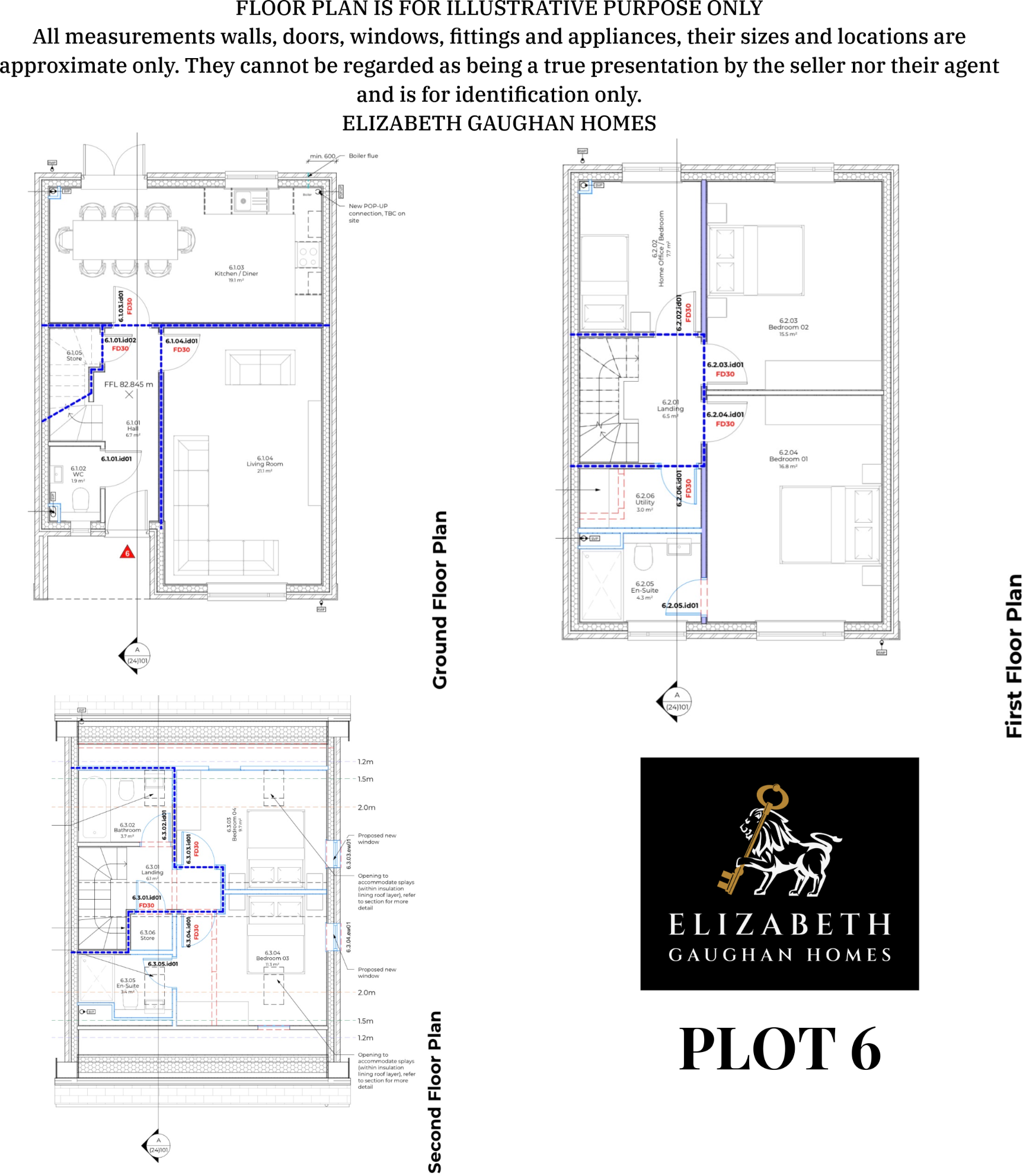 The Oaklands, PLOT 6, Tallydale Close, Bakersfield, NG3 floorplan