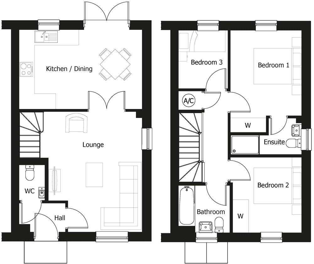 Hunston Road, Badwell Ash, Bury St. Edmunds, Suffolk, IP31 floorplan
