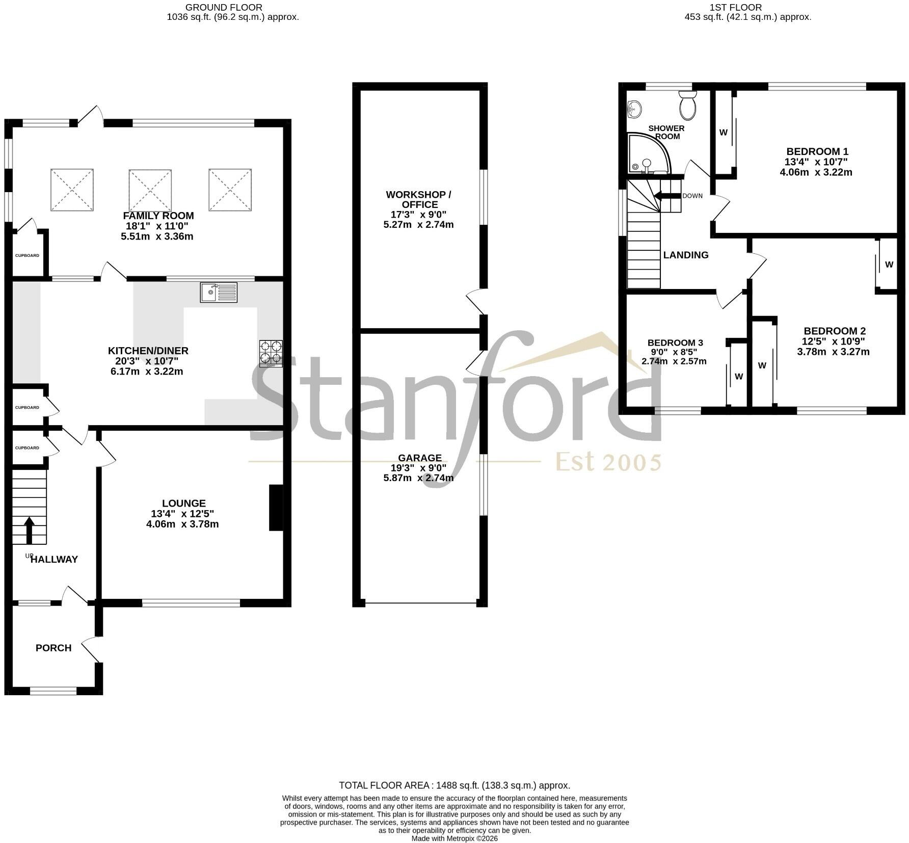 Kinsbourne Way, Southampton, Hampshire, SO19 floorplan