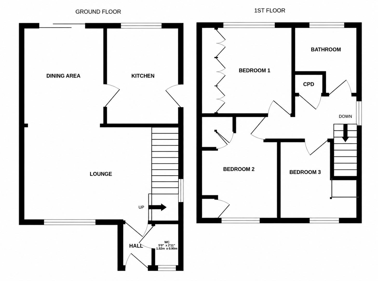 Ings Mill Drive, Clayton West, Huddersfield, HD8 9PW floorplan