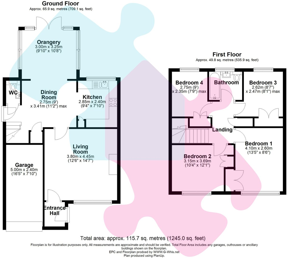 Ashdown Avenue, FARNBOROUGH, GU14 floorplan