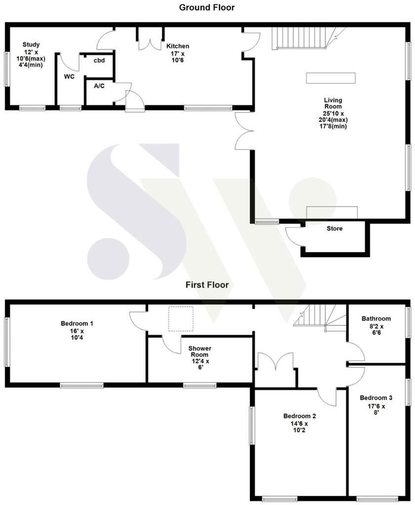 High Street, Stanion floorplan