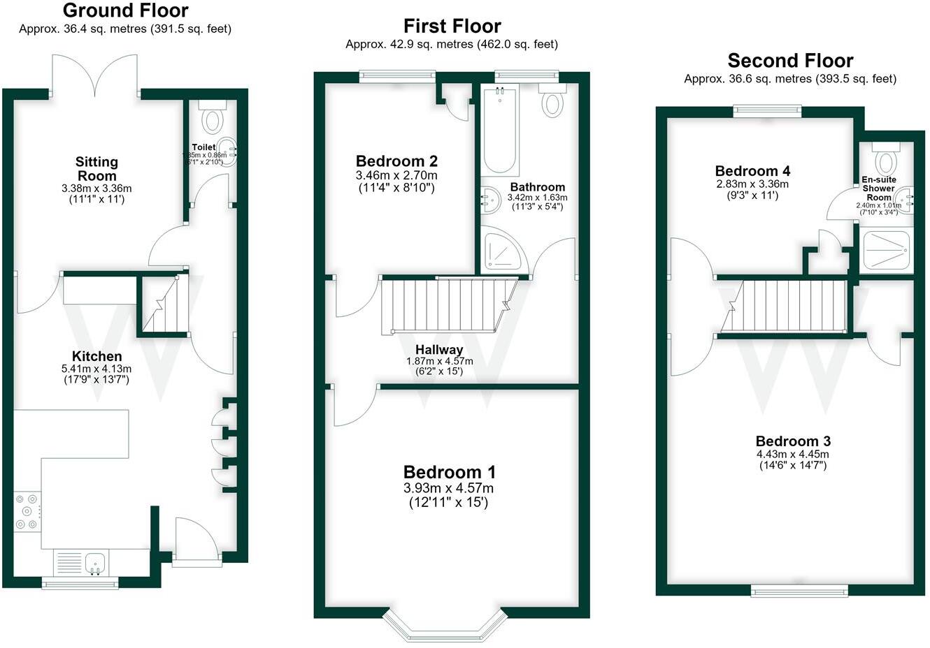 St. Ann Place, Salisbury floorplan