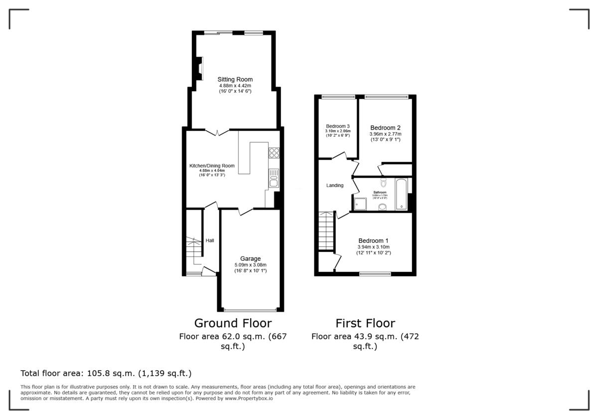 Bassett Way, Kidlington, OX5 floorplan
