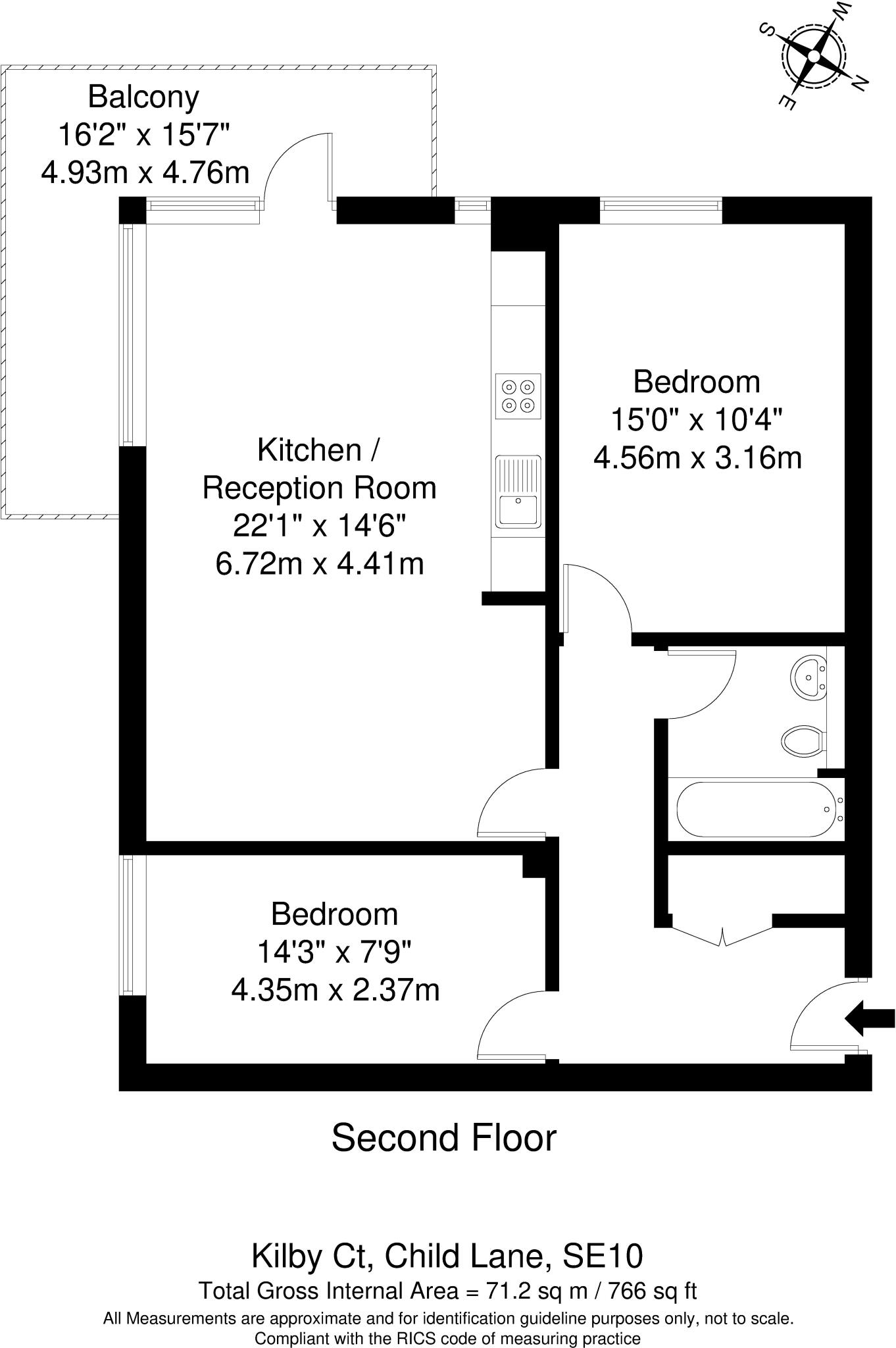 Millennium Village, Child Lane, London, SE10 floorplan